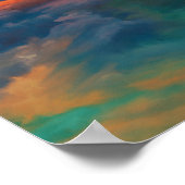 独自の引用文カスタムポスターの作成 – Sky ポスター (角)