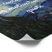 独自の引用文カスタムポスターの作成 – Van ゴッホ ポスター (角)