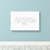 独自の引用文キャンバス印刷の作成 キャンバスプリント (インサイチュ (ウッドフロア))