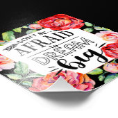 独自の引用文ギフトレッドローズテンプレート フォトプリント            (角)