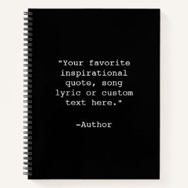 独自の引用文ノートブック ノートブック