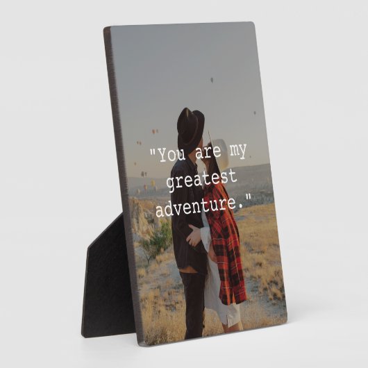 独自の引用文フォトカスタムポスターの作成 フォトプラーク (側面)