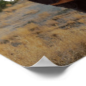 独自の引用文フォトカスタムポスターの作成 ポスター (角)