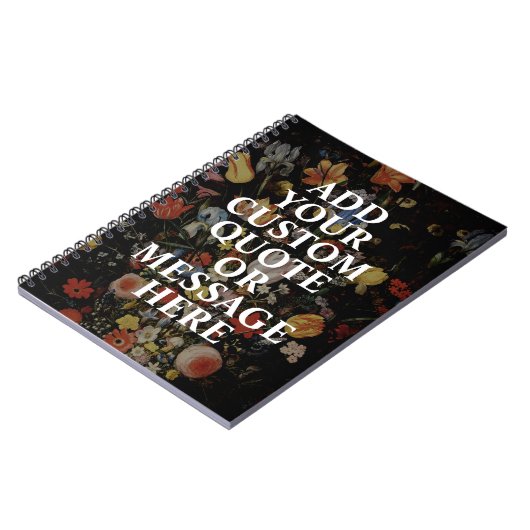 独自の引用文フローラ ノートブック (左側)