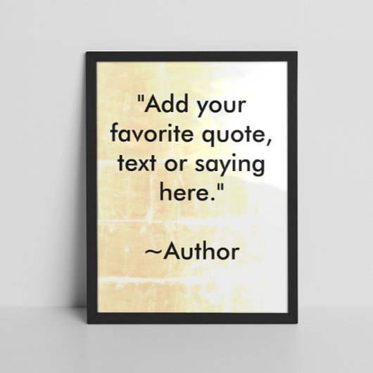 独自の引用文ポスタやる気を起こさせるーの作成 ポスター