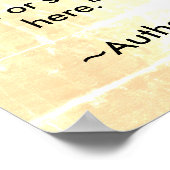 独自の引用文ポスタやる気を起こさせるーの作成 ポスター (角)