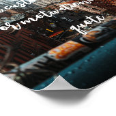 独自の引用文ポスタカスタムーの作成 ポスター (角)