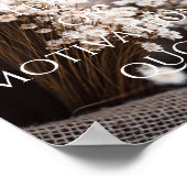 独自の引用文ポスタカスタムーの作成 ポスター (角)