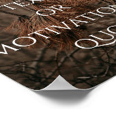 独自の引用文ポスタカスタムーの作成 ポスター (角)