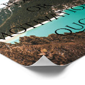 独自の引用文ポスタカスタムーの作成 ポスター (角)