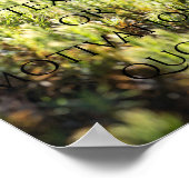 独自の引用文ポスタカスタムーの作成 ポスター (角)