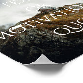 独自の引用文ポスタカスタムーの作成 ポスター (角)