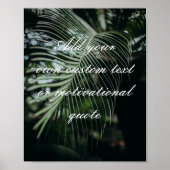 独自の引用文ポスタカスタムーの作成 ポスター (正面)