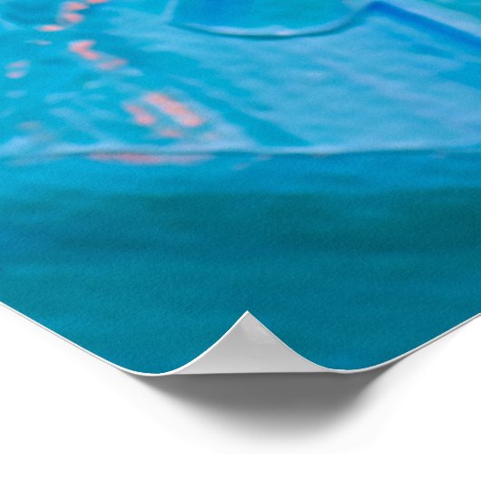 独自の引用文ポスタカスタムーキャンバスの色彩の鮮やか作成 ポスター (角)