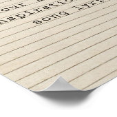 独自の引用文ポスターの作成 ポスター (角)