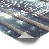 独自の引用文ポスターの作成 ポスター (角)