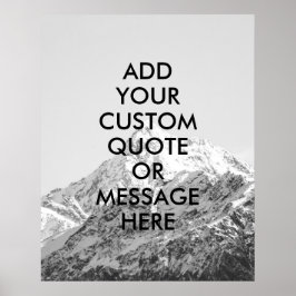 独自の引用文ポスターの作成 ポスター