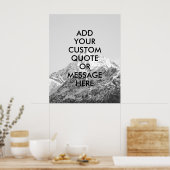 独自の引用文ポスターの作成 ポスター (キッチン)