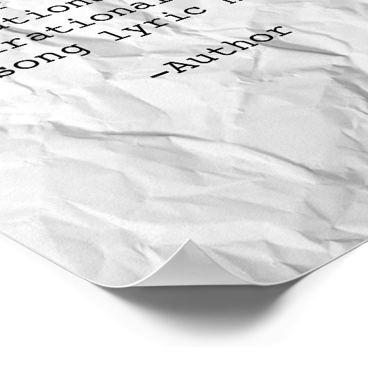 独自の引用文ポスターの作成 ポスター (角)