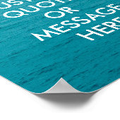 独自の引用文ポスターの作成 ポスター (角)