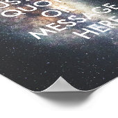 独自の引用文ポスターの作成 ポスター (角)