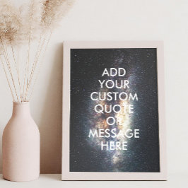 独自の引用文ポスターの作成 ポスター