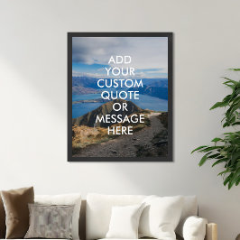 独自の引用文ポスターの作成 ポスター