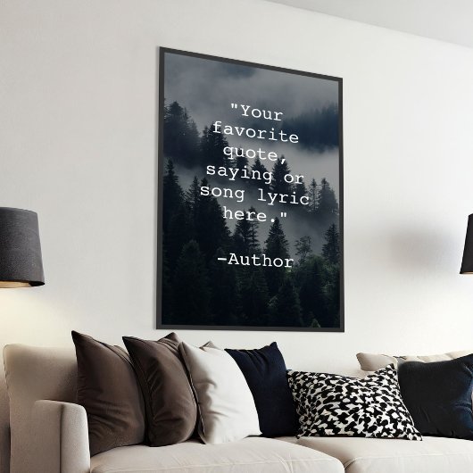 独自の引用文ポスターの作成 ポスター