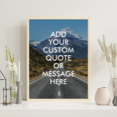 独自の引用文ポスターの作成 ポスター