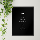 独自の引用文ポスターの作成 ポスター