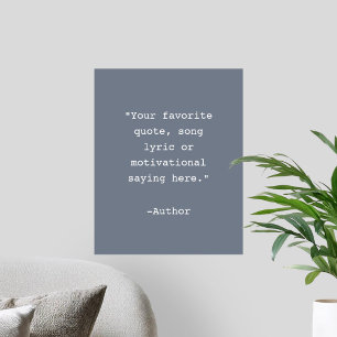 独自の引用文ポスターの作成 ポスター