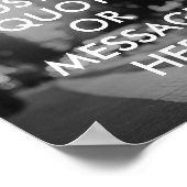 独自の引用文ポスターの作成 ポスター (角)