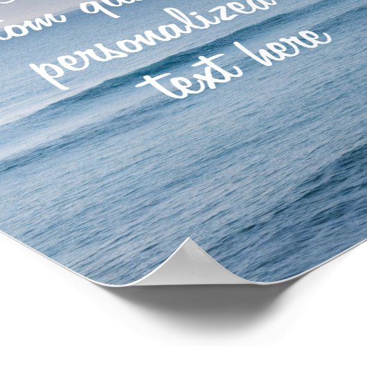 独自の引用文ポスターの作成 ポスター (角)