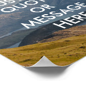 独自の引用文ポスターの作成 ポスター (角)