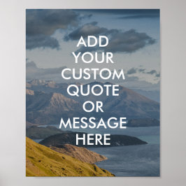 独自の引用文ポスターの作成 ポスター