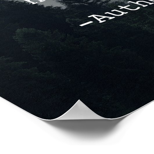 独自の引用文ポスターの作成 ポスター (角)