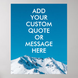 独自の引用文ポスターの作成 ポスター