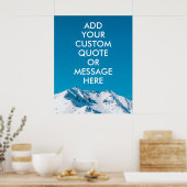 独自の引用文ポスターの作成 ポスター (キッチン)