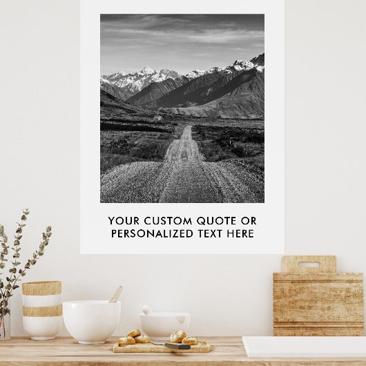 独自の引用文ポスターの作成 ポスター (キッチン)