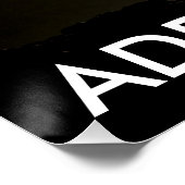 独自の引用文ポスタ感動的ーの作成 ポスター (コーナー)