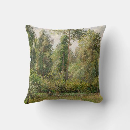 独自の引用文ヴィンテージの横の絵を描追加 クッション (裏面)