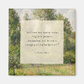 独自の引用文ヴィンテージの横の絵を描追加 マグネット (正面)