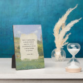 独自の引用文ヴィンテージの絵を描作成 フォトプラーク (側面)