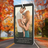 独自の引用文写真カスタムの作成 カーエアーフレッシュナー