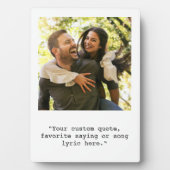 独自の引用文写真カスタムの作成 フォトプラーク (正面)