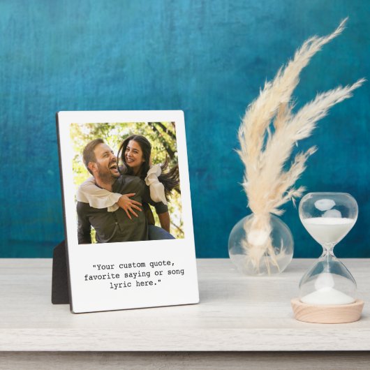 独自の引用文写真カスタムの作成 フォトプラーク (側面)