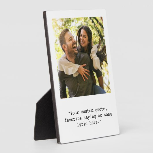 独自の引用文写真カスタムの作成 フォトプラーク (側面)