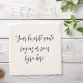 独自の引用文書の作成 ストーンコースター