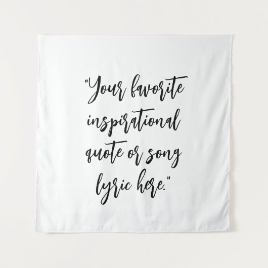 独自の引用文書の作成 タペストリー (正面)