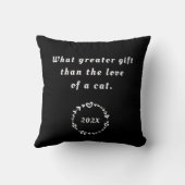 独自の引用文装飾用クッション クッション (裏面)